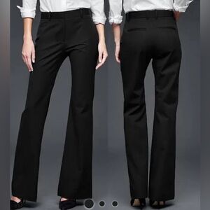 Gap Stretch Flare Curvy black pants size 12 long